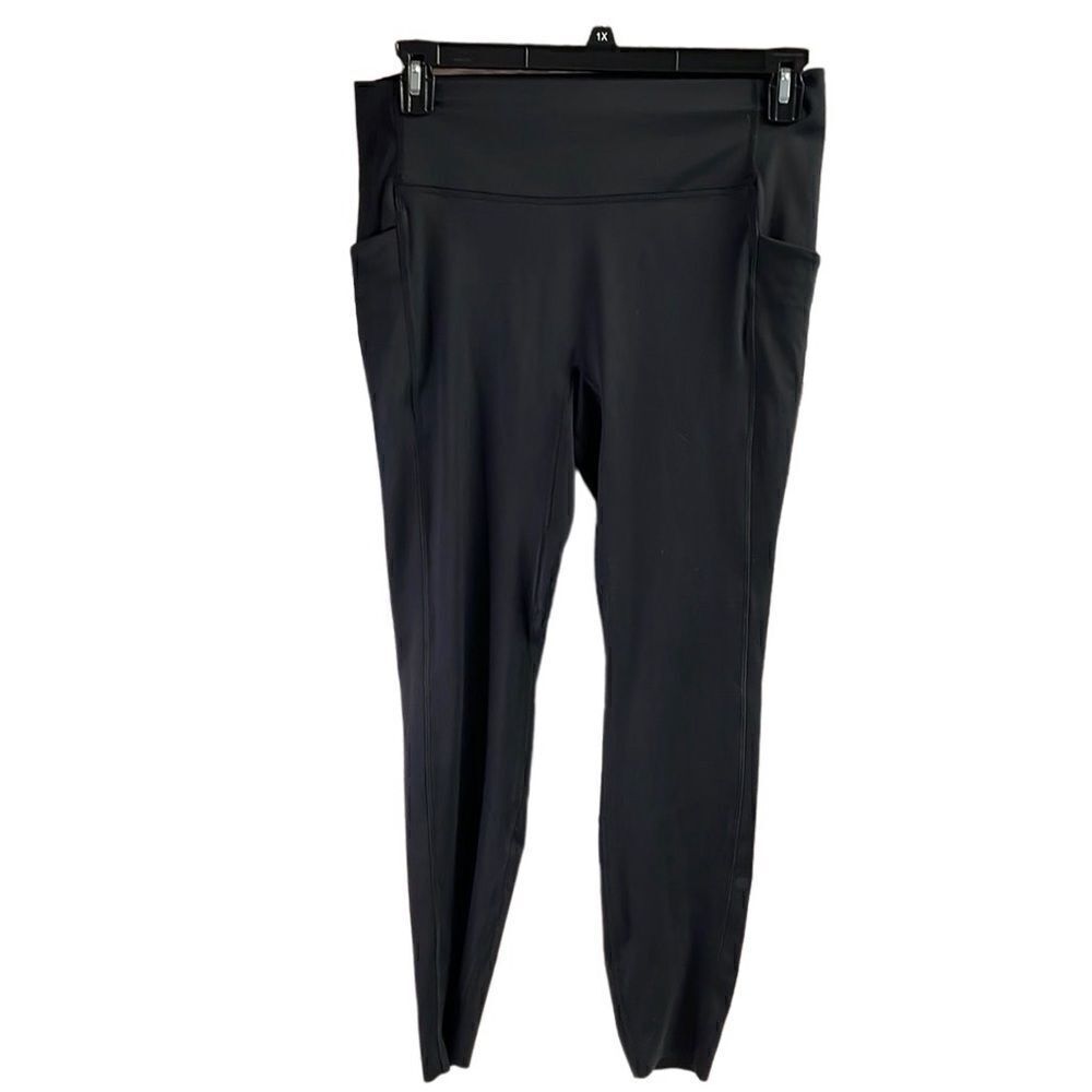 ALL IN MOTION Ladies Black Performance Workout Leggings Tights, Size Large